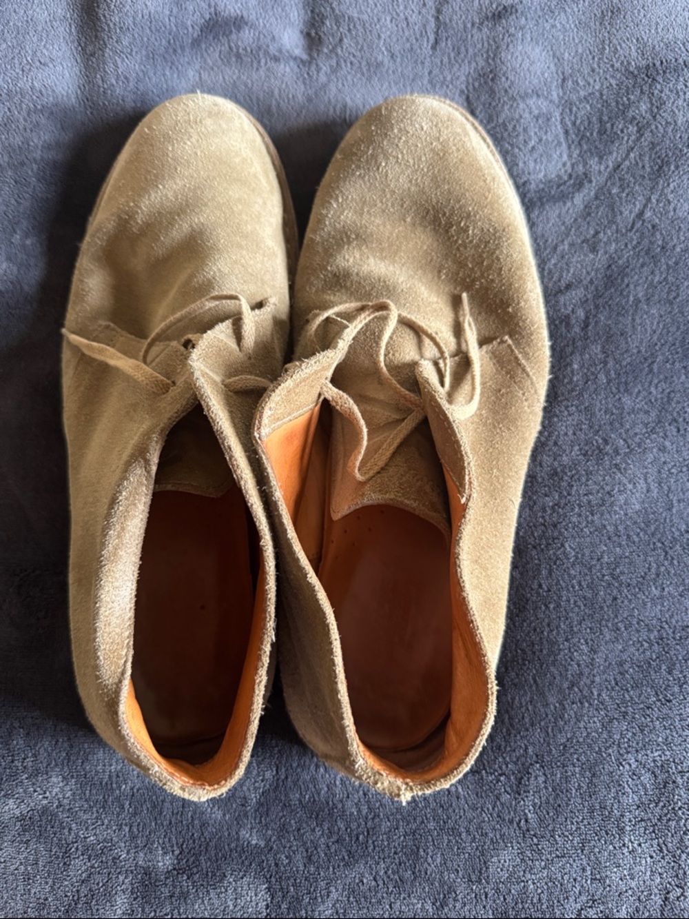 Men's Suede Chukka Boots in Tan